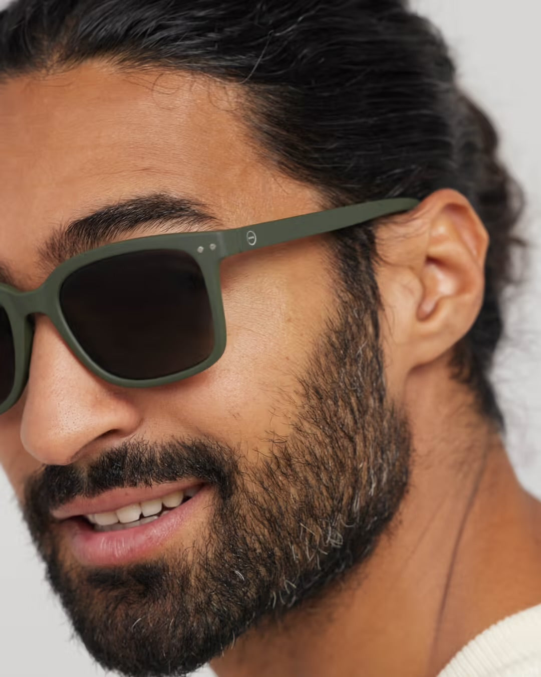 #E KAKI GREEN SUNGLASSES
