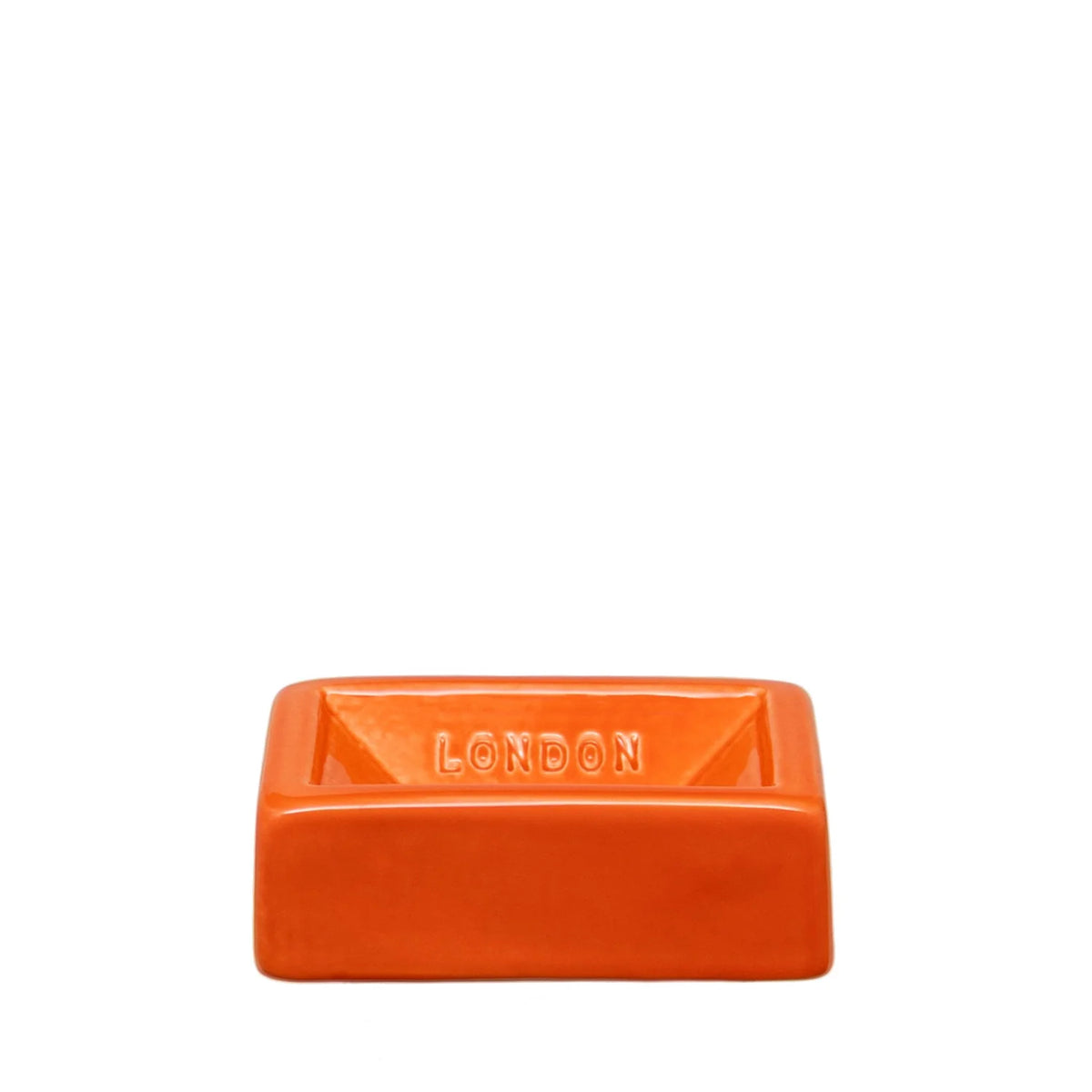 London Brick Soap Dish (Orange)