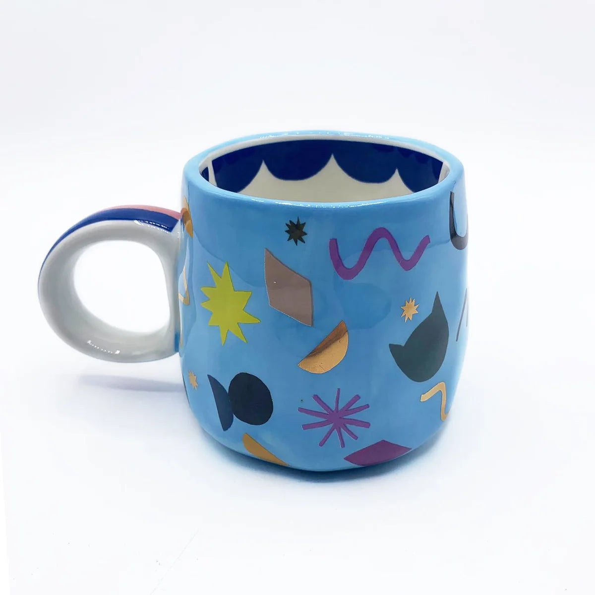 Small Talk ‘I Work Hard’ Cat Cup