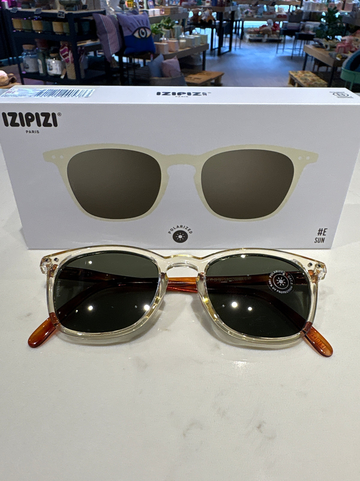 #E SANDSTORM POLARIZED SUNGLASSES
