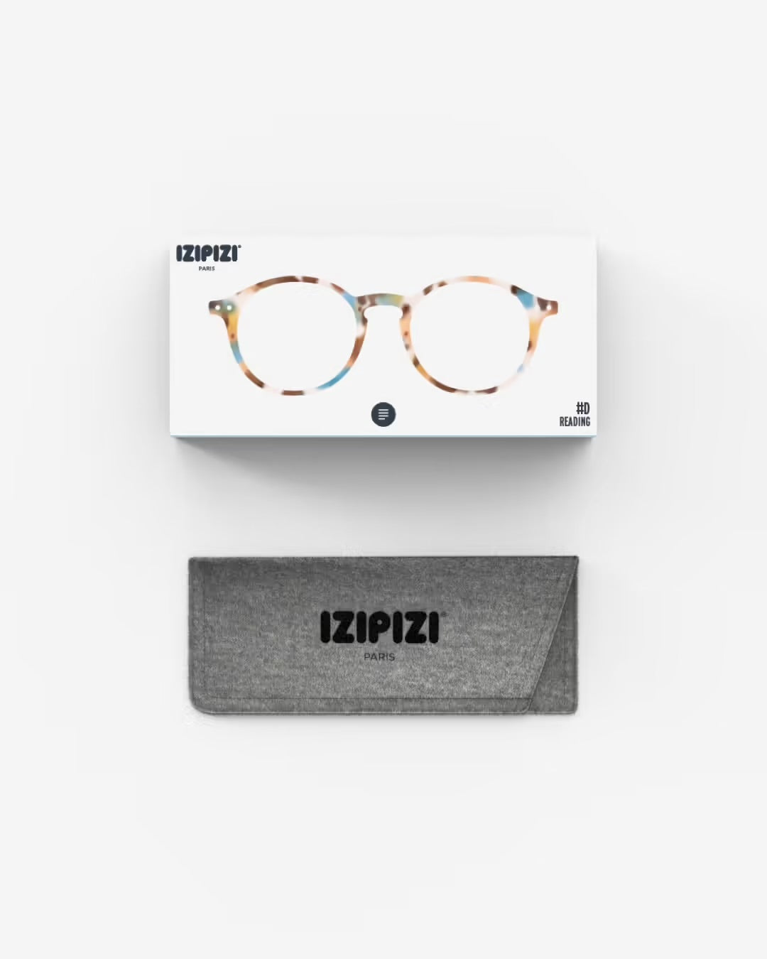 #D READING Blue Tortoise - Diopters : +1.5