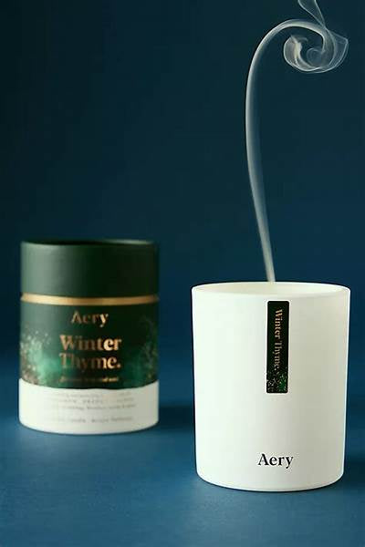 Winter Thyme Scented Candle