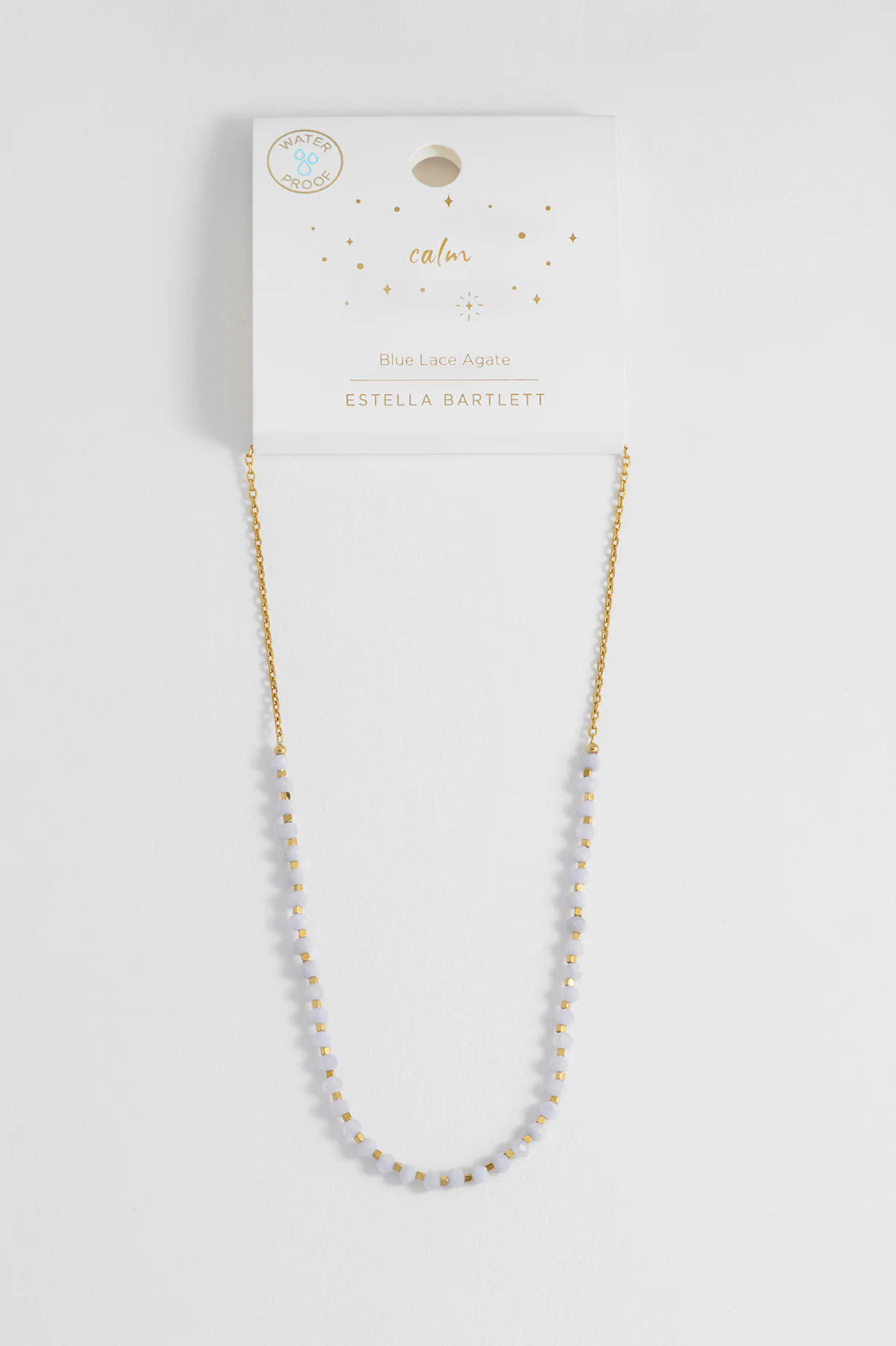 Wellness Blue Lace Amelia Gemstone Necklace