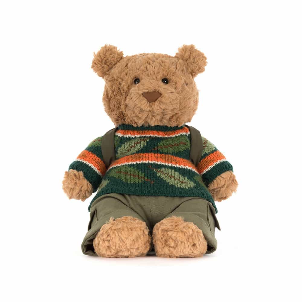 Jellycat Bartholomew Bear Hiking Outfit (26cm)