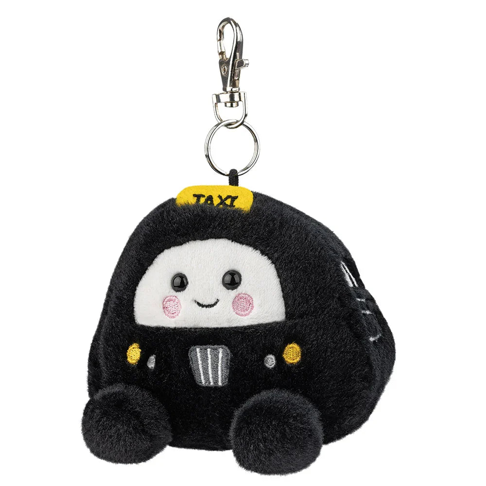 Palm Pal Freddie Black Taxi 4 Inch Clip On Plush Toy