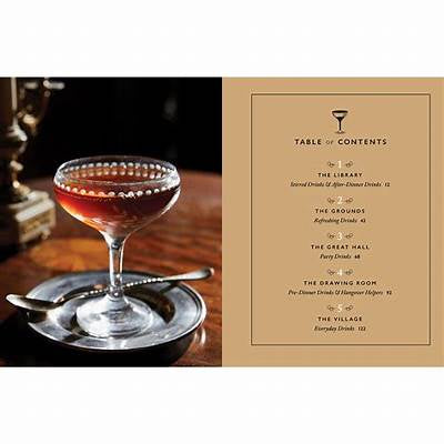 Downton Abbey Cocktail Book
