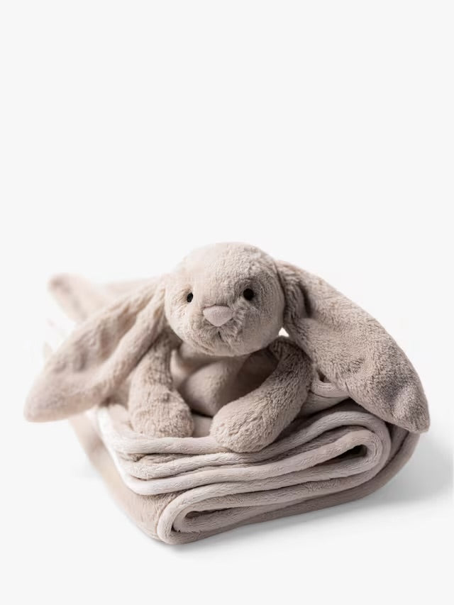 Jellycat Bashful Bunny Blankie