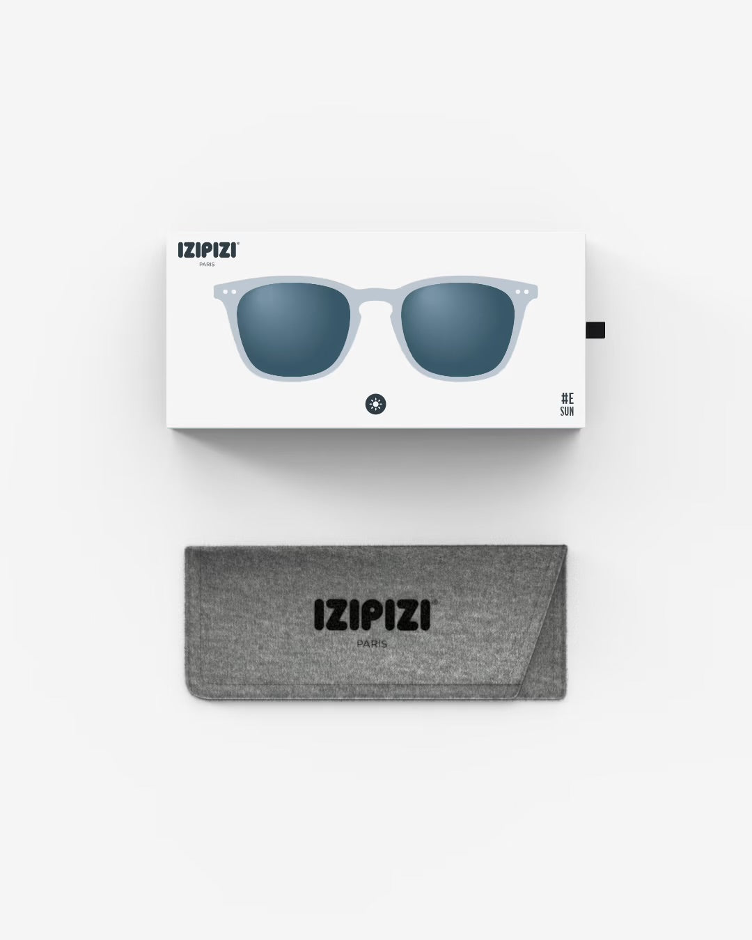 #E FROZEN BLUE SUNGLASSES