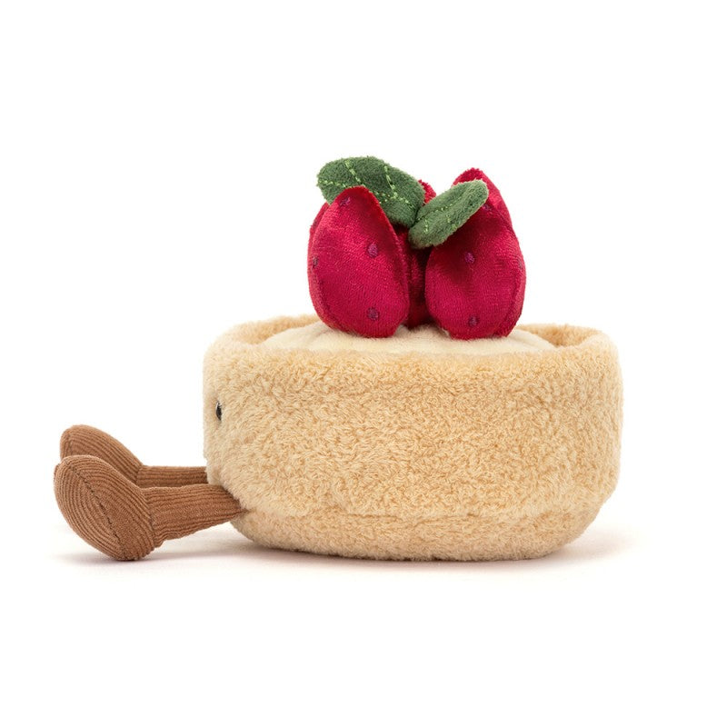 Jellycat Amuseables Fleurette Tarte Aux Fraises (11cm)
