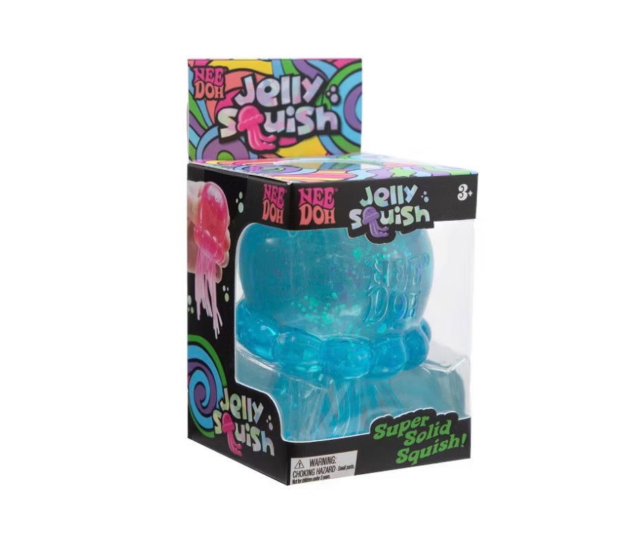 NeeDoh Jellyfish Squish - Random Assorted Colour Fidget Toy