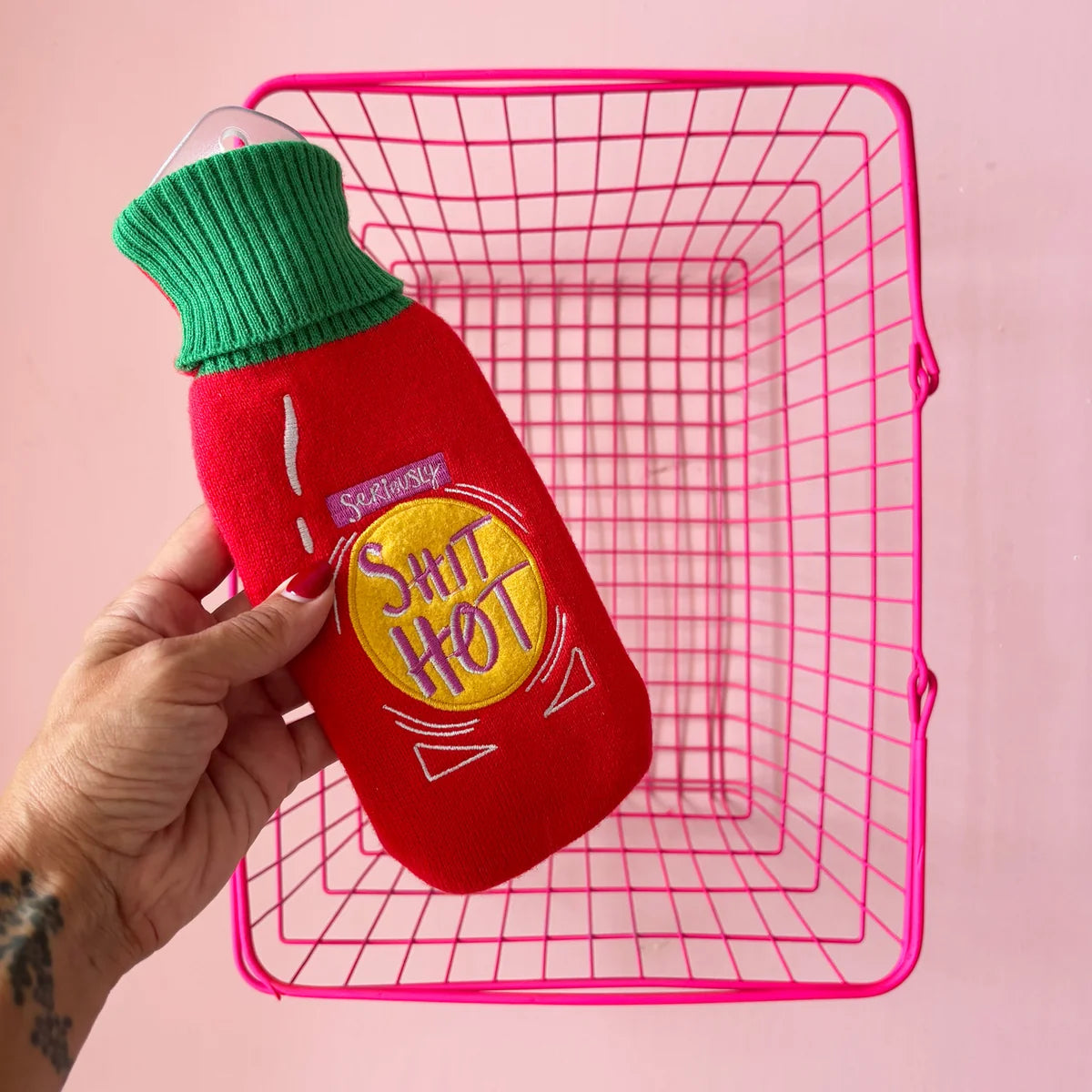 Small Talk ‘Shit Hot’ Hot Water Bottle