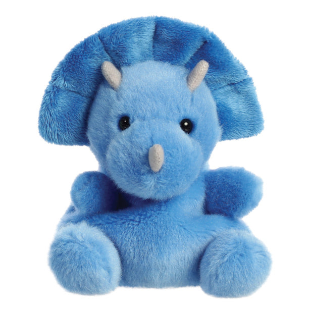 Palm Pal Tank Triceratops 5 Inch Plush Toy