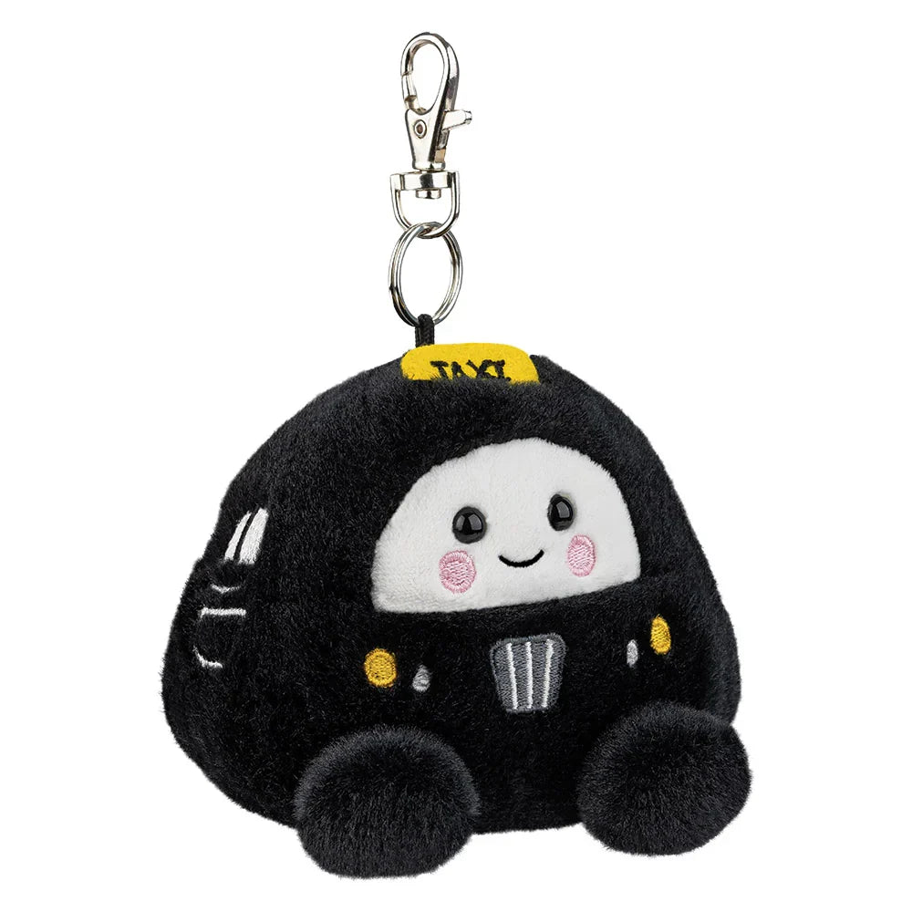 Palm Pal Freddie Black Taxi 4 Inch Clip On Plush Toy