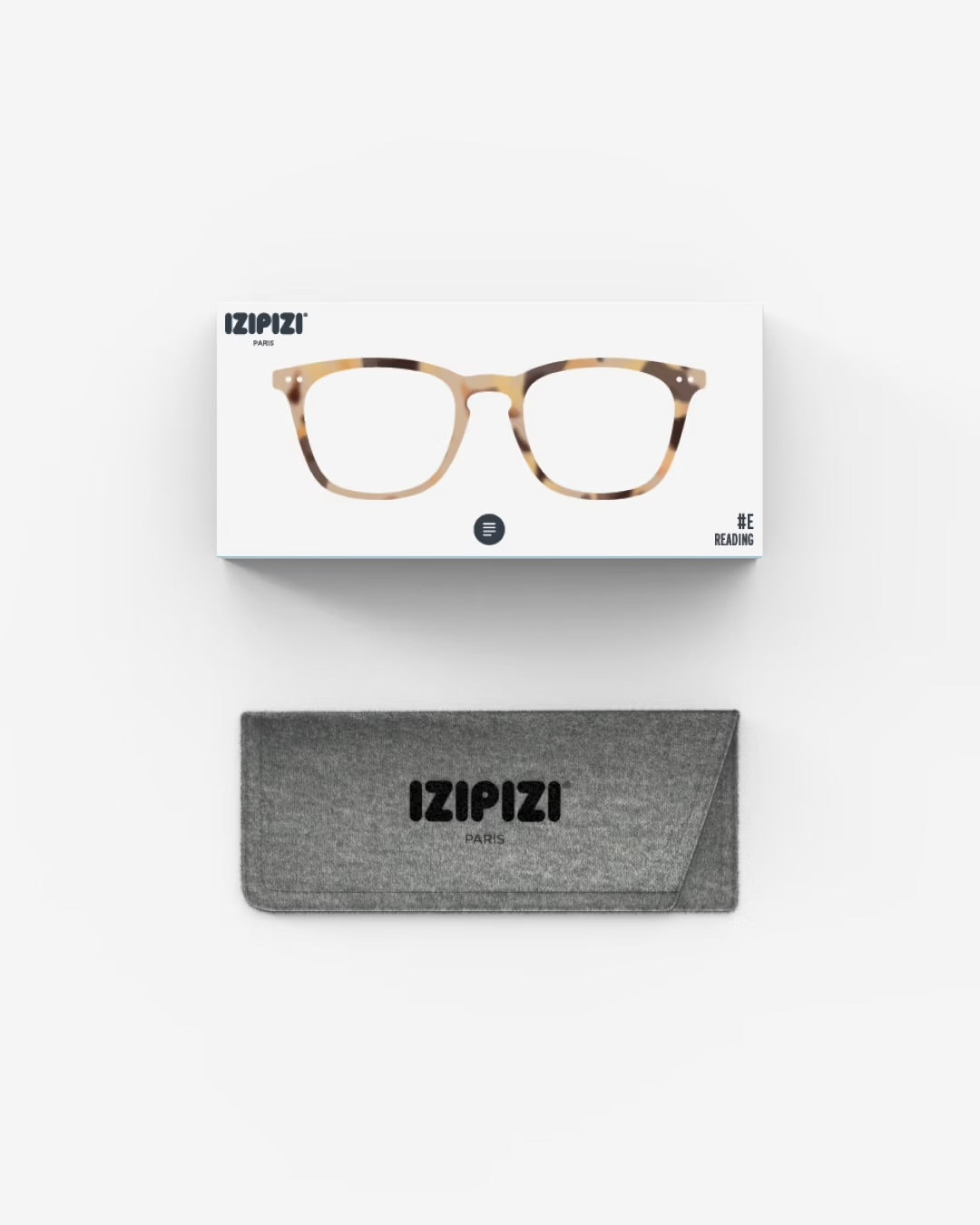 #E READING Light Tortoise - Diopters : +1.5