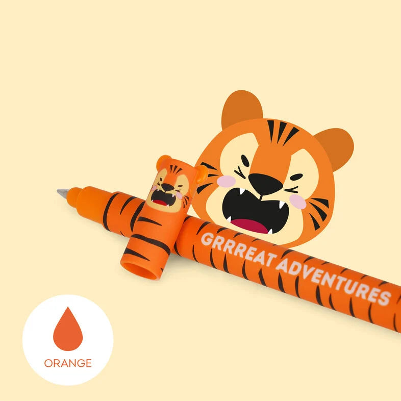 "Grrreat Adventure" Tiger Erasable Pen