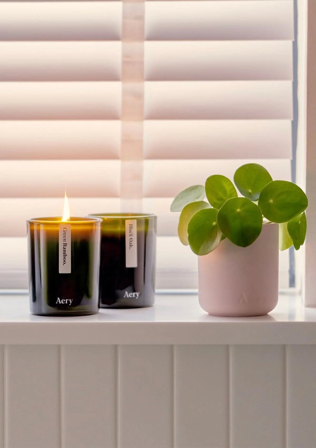 Botanical Green Bamboo Scented Candle