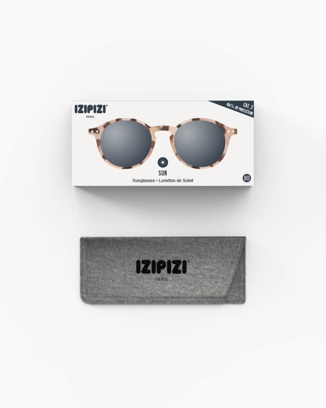 #D LIGHT TORTOISE SUNGLASSES