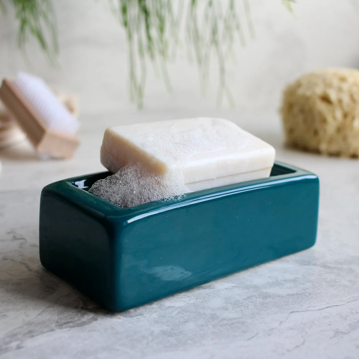 London Brick Soap Dish (Teal)