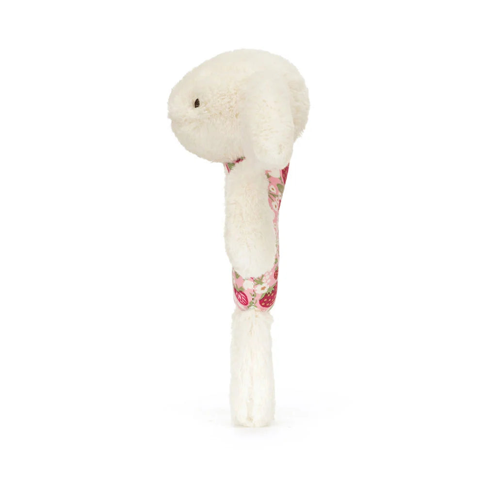 Jellycat Blossom Cream Bunny 'Berry' Ring Rattle (12cm)