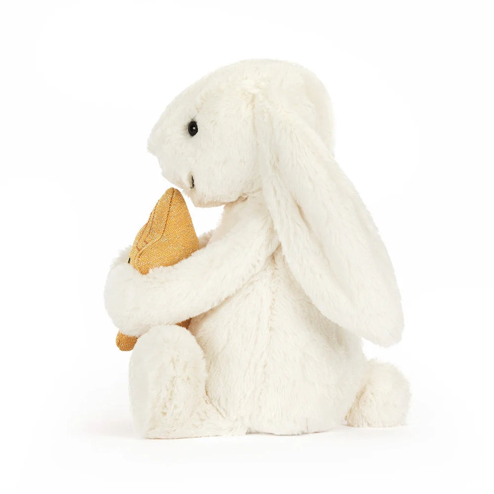 Cream Bunny With Star