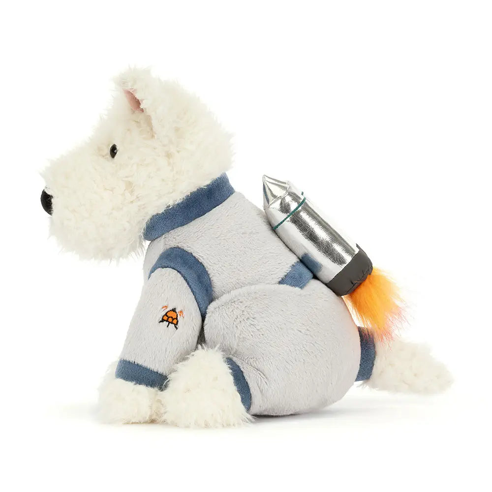 Jellycat Munro Scottie Dog Space Outfit (23cm)
