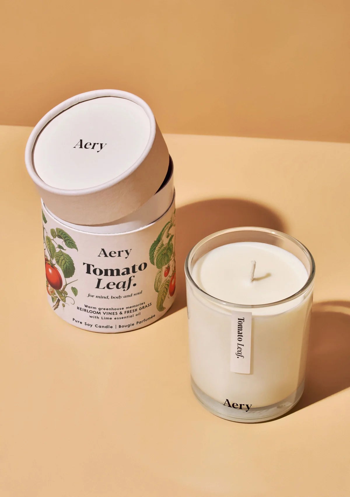 Botanical Tomato Leaf Scented Candle