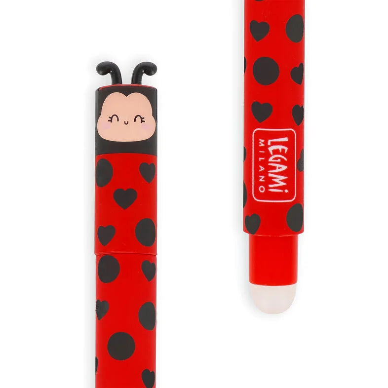 "Get Lucky" Ladybug Erasable Pen