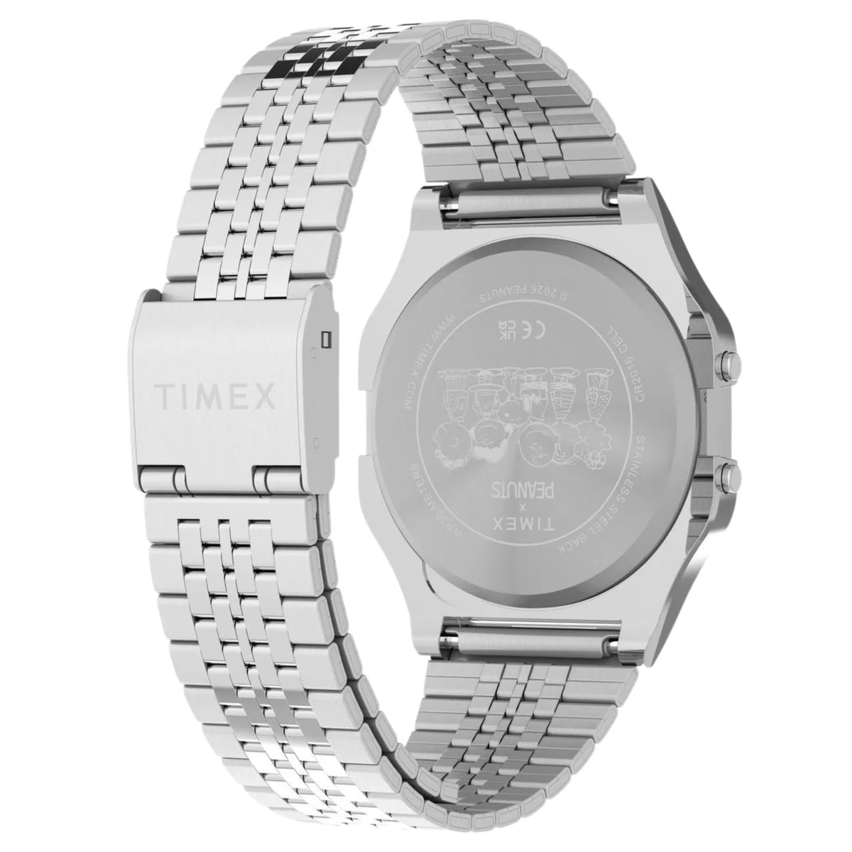 Timex Peanuts X T80 35mm Digital Steel Quartz Watch
