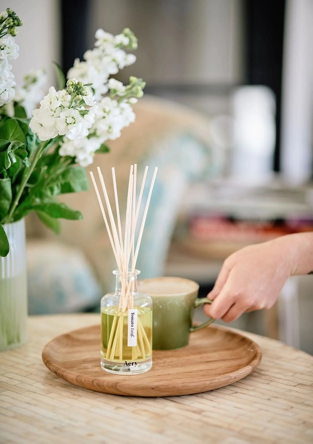Botanical Tomato Leaf Reed Diffuser
