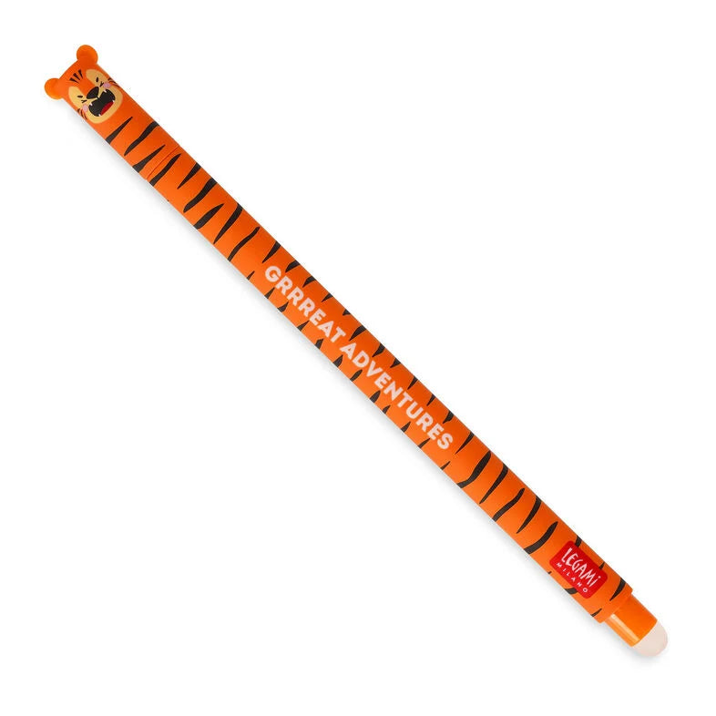 "Grrreat Adventure" Tiger Erasable Pen