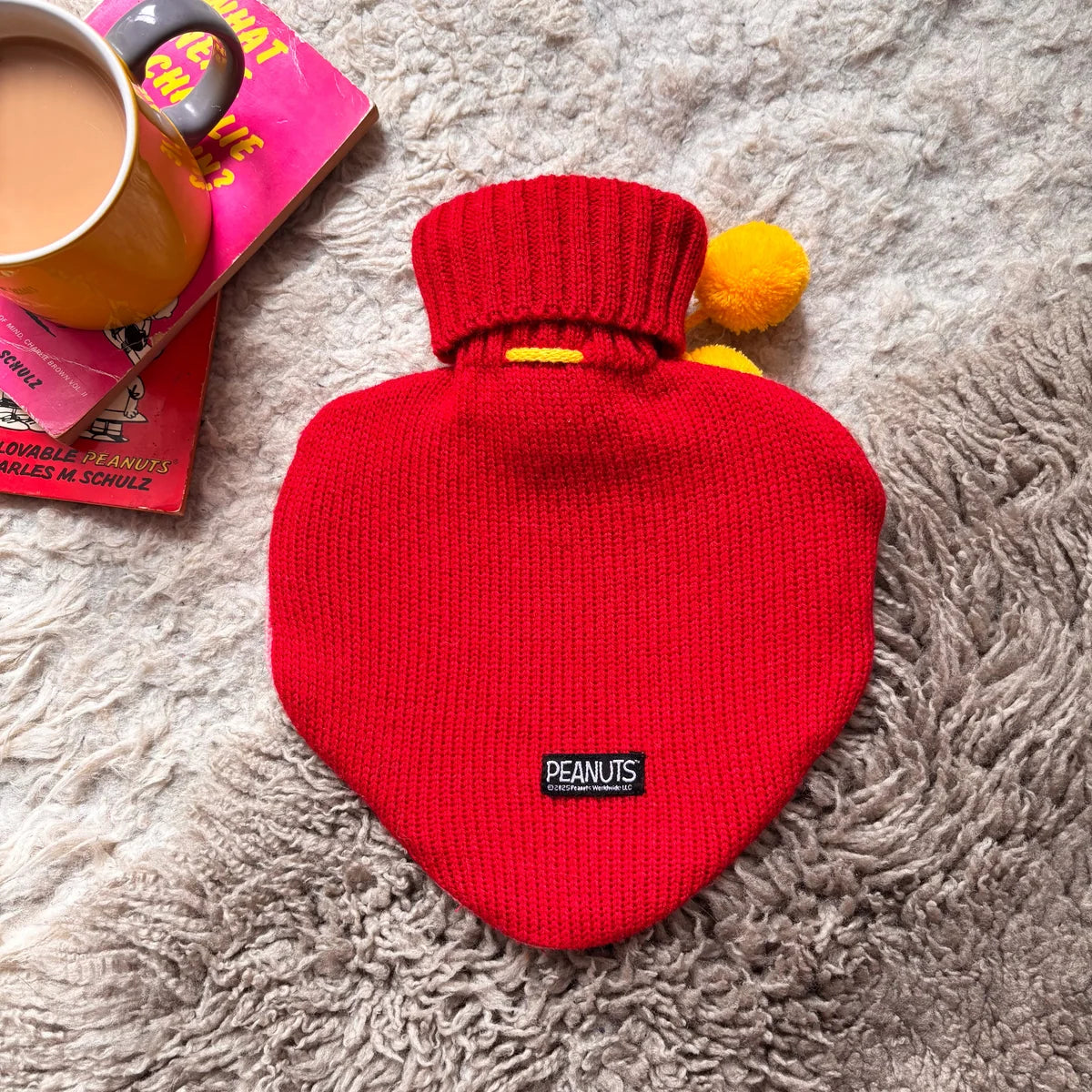 Peanuts Snoopy Love Hot Water Bottle