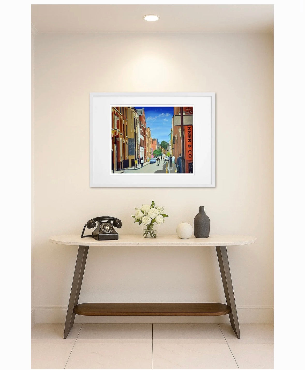 Magnus Rodwell -  Bermondsey Village Life Framed 141/360