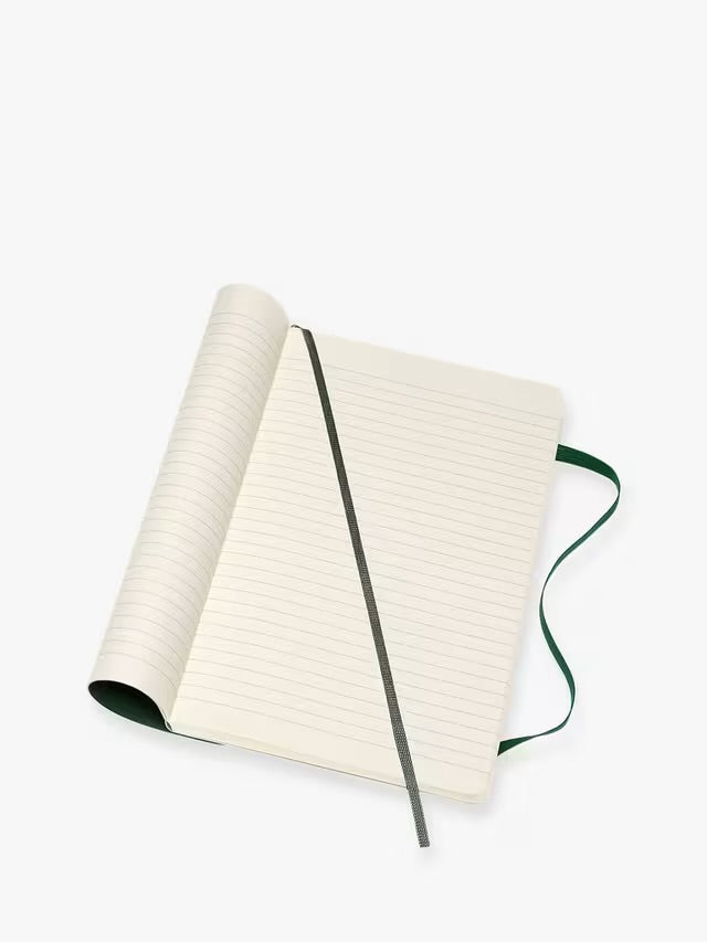Moleskine Large Ruled Hardcover Notebook: Myrtle Green