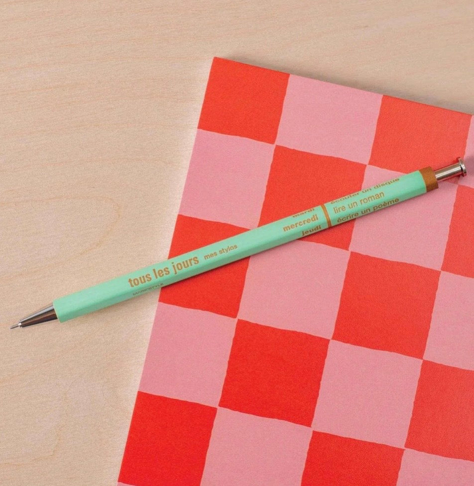Tous Les Jours Ballpoint Pen in Mint | Refillable