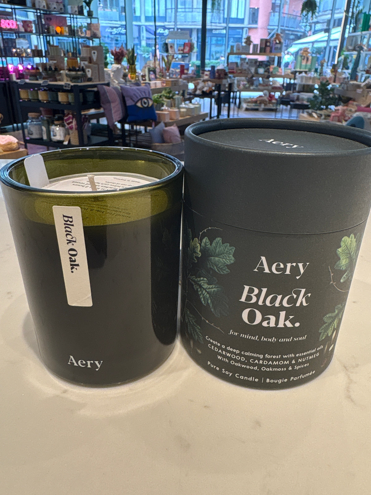 Botanical Black Oak Scented Candle