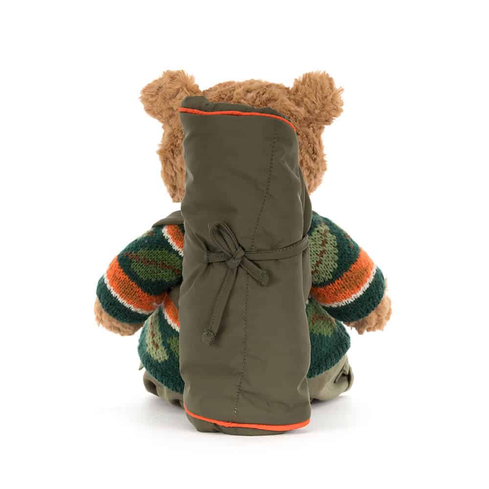 Jellycat Bartholomew Bear Hiking Outfit (26cm)
