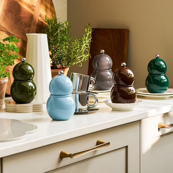 Khaki Chubbie Salt or Pepper Mill