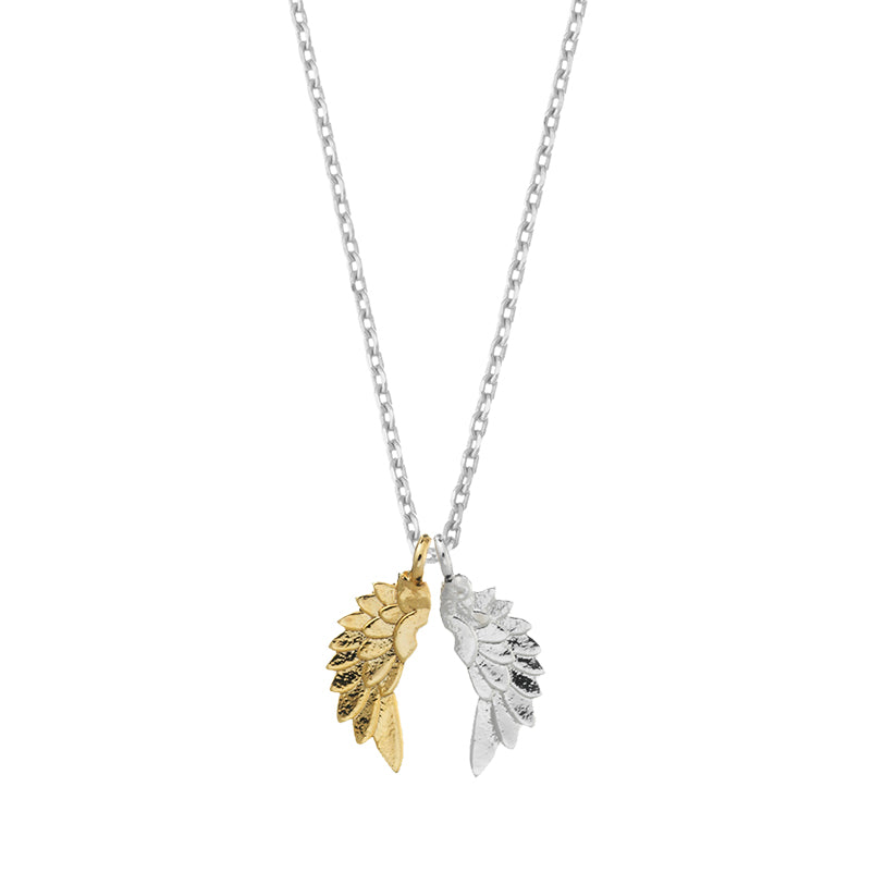 Wings Two Tone Necklace