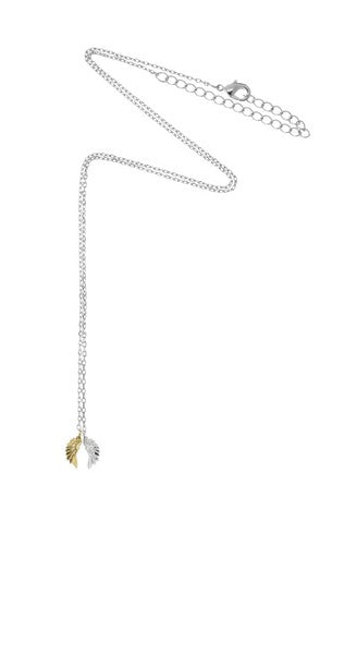 Wings Two Tone Necklace