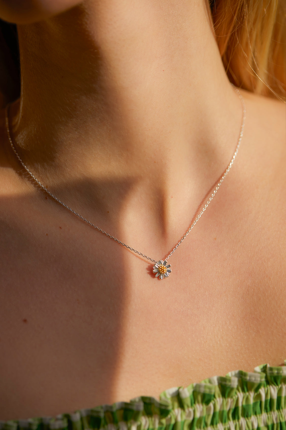 Wildflower Silver Plated Necklace