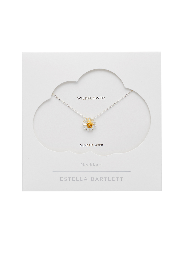 Wildflower Silver Plated Necklace