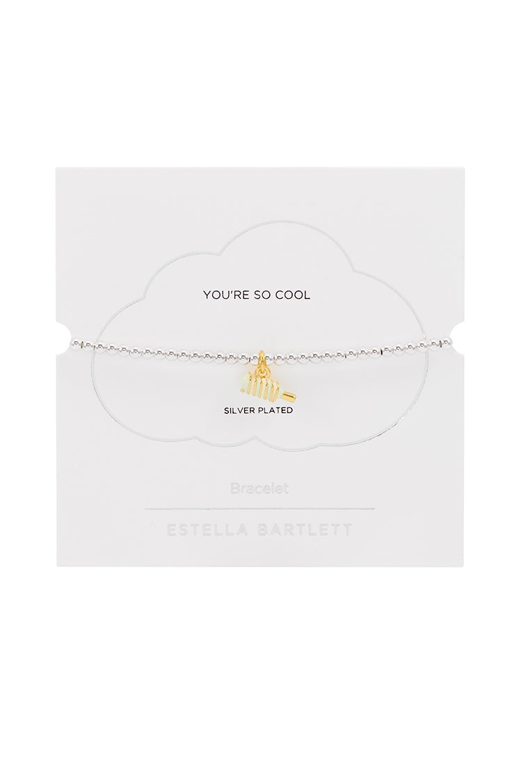 Twister Lolly Gold Plated Bracelet