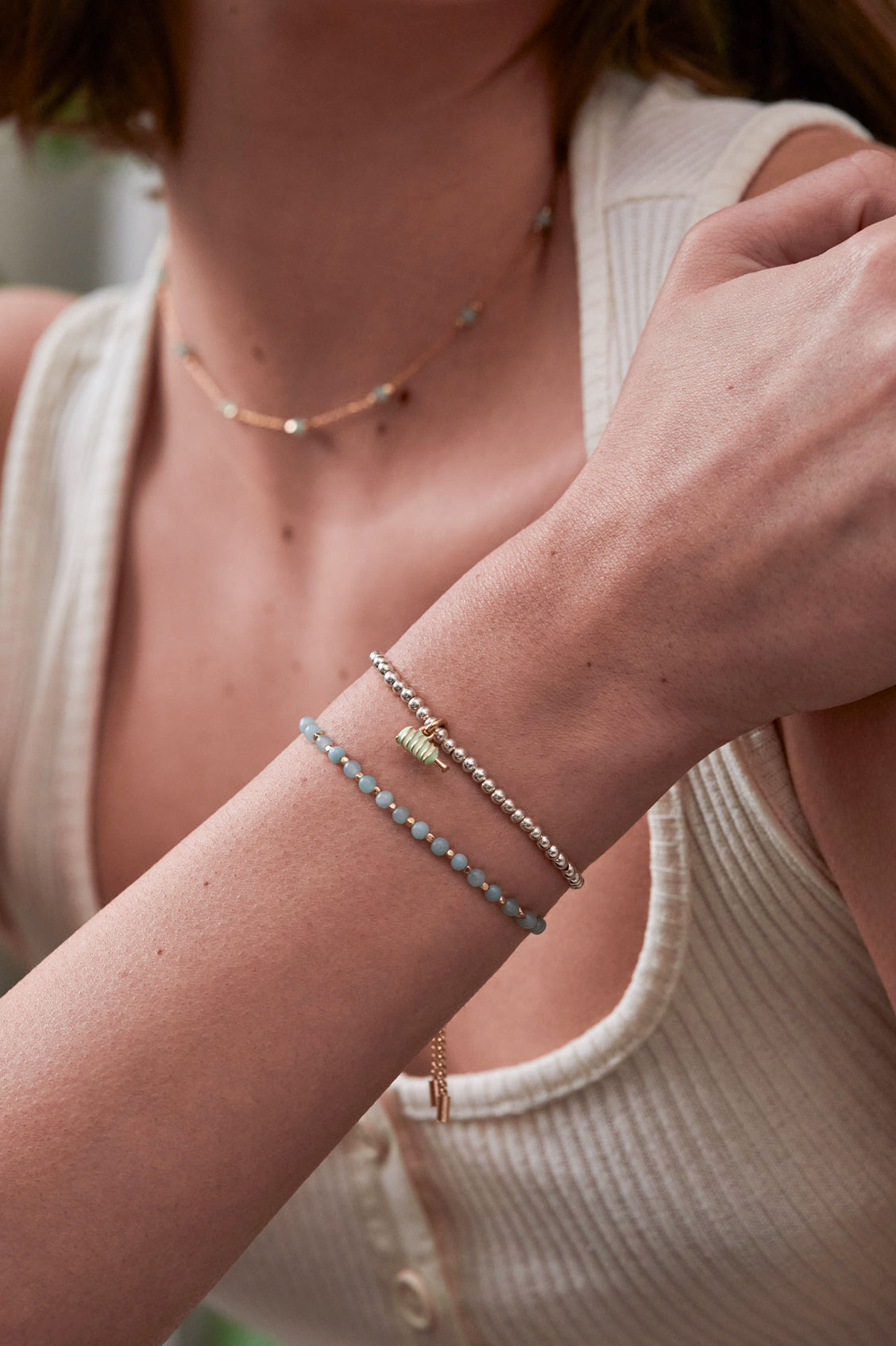 Twister Lolly Gold Plated Bracelet