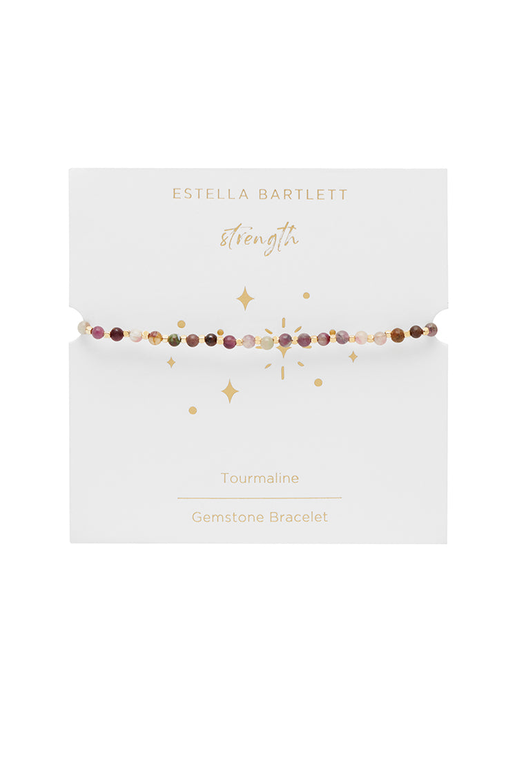 Wellness Tourmaline Amelia Gold Plated Bracelet
