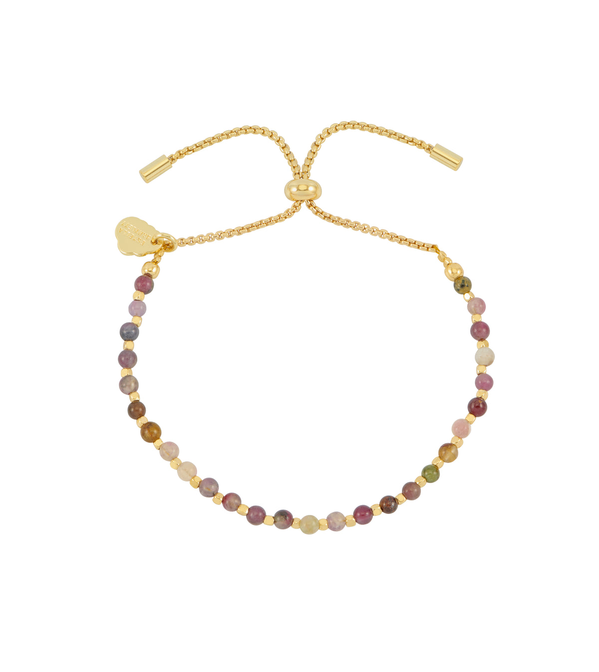 Wellness Tourmaline Amelia Gold Plated Bracelet