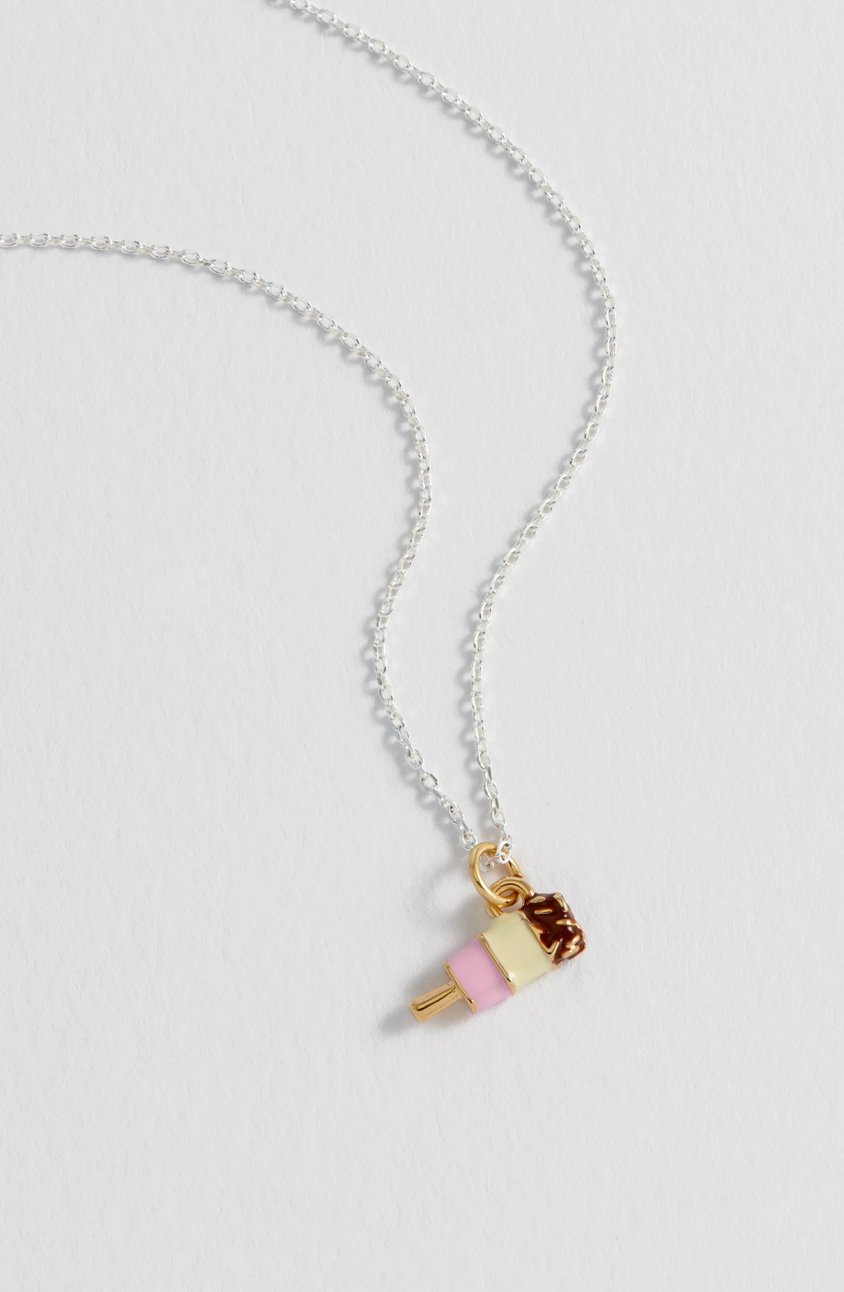 You Are Fab Lolly Pendant Gold Plated Necklace