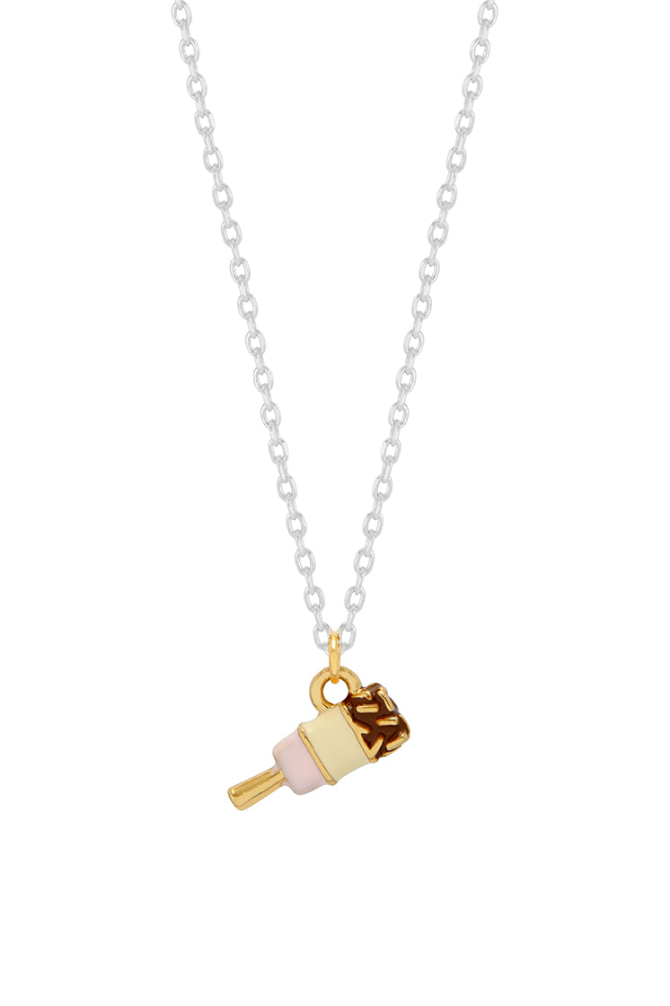 You Are Fab Lolly Pendant Gold Plated Necklace