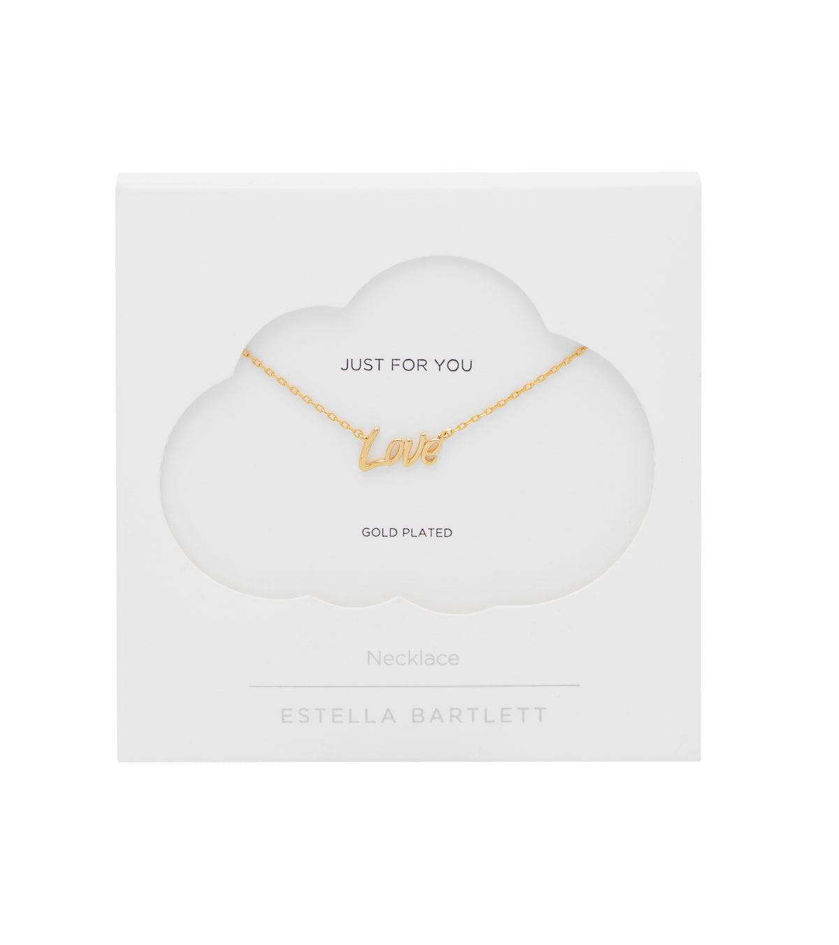 Signature Love Gold Plated Necklace