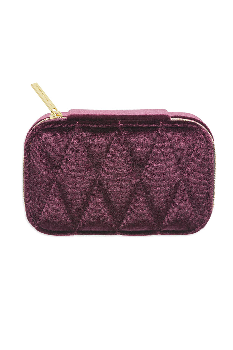 Quilted Lid Mini Jewellery Box