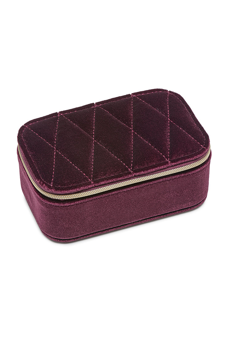 Quilted Lid Mini Jewellery Box